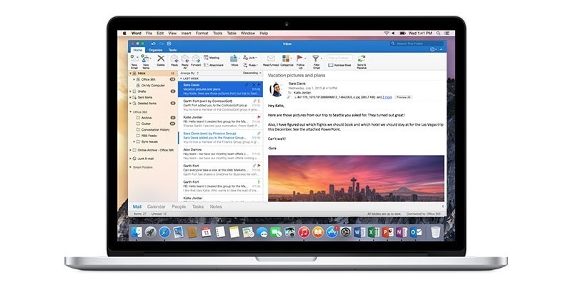 Outlook 2016 สำหรับ Mac เพิ่มฟีเจอร์ใหม่สำหรับการใช้งานอีเมล