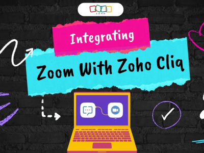 การผสานรวม Zoom กับ Zoho Cliq