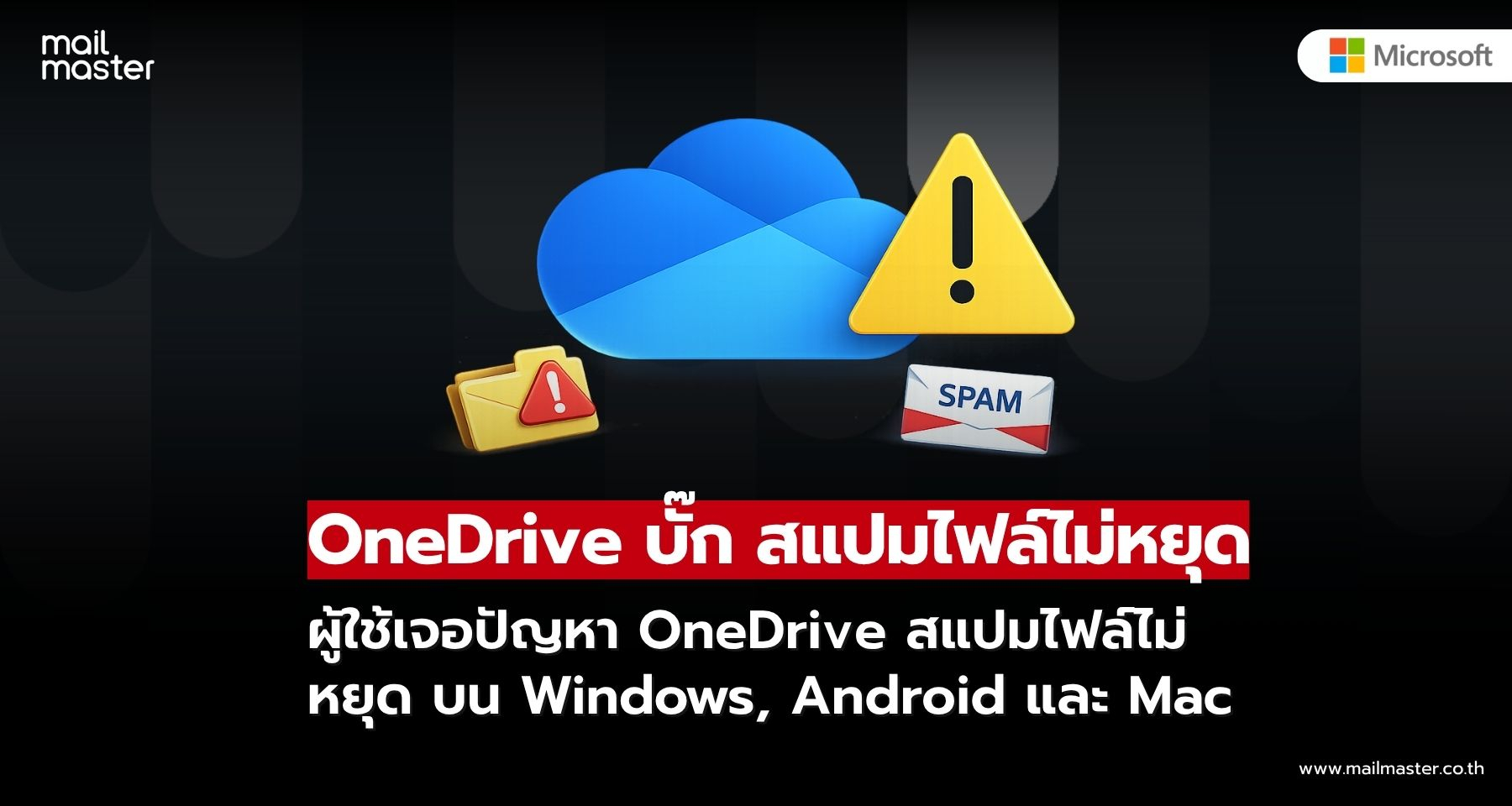 ผู้ใช้จำนวนมากเจอปัญหา OneDrive สแปมไฟล์ไม่หยุด บน Windows, Android และ Mac ผู้ใช้จำนวนมากเจอปัญหา OneDrive สแปมไฟล์ไม่หยุด บน Windows, Android และ Mac
