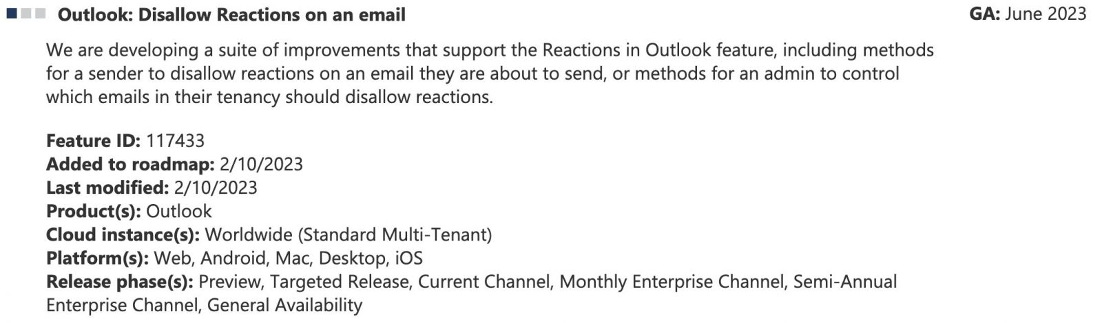 ในไม่ช้า Microsoft Outlook จะเพิ่มคุณสมบัติใหม่เพื่อควบคุมการตอบกลับอีเมลใน Outlook