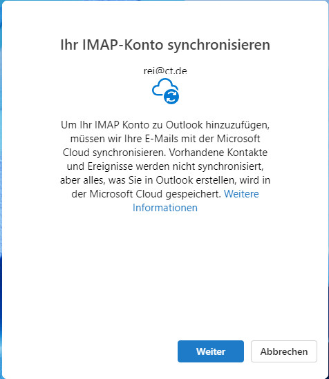 New Outlook สำหรับ Windows กล่าวถึงฟีเจอร์การซิงค์ข้อมูลที่ไม่ใช่ MSA ไปยังเซิร์ฟเวอร์