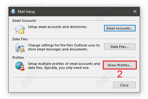 Outlook Active sync  บน Windows