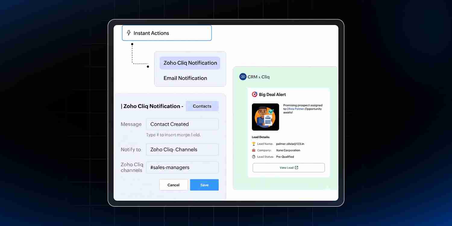 Zoho เปิดแนวคิดใหม่ “CRM Integration” ทำงานง่ายขึ้น ไม่ต้องสลับแอป