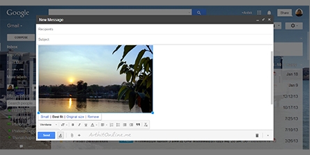 GOOGLE ปล่อยมุกใหม่ล่าสุด … ใส่รูปจาก G+ PHOTOS ลง GMAIL ได้โดยตรง