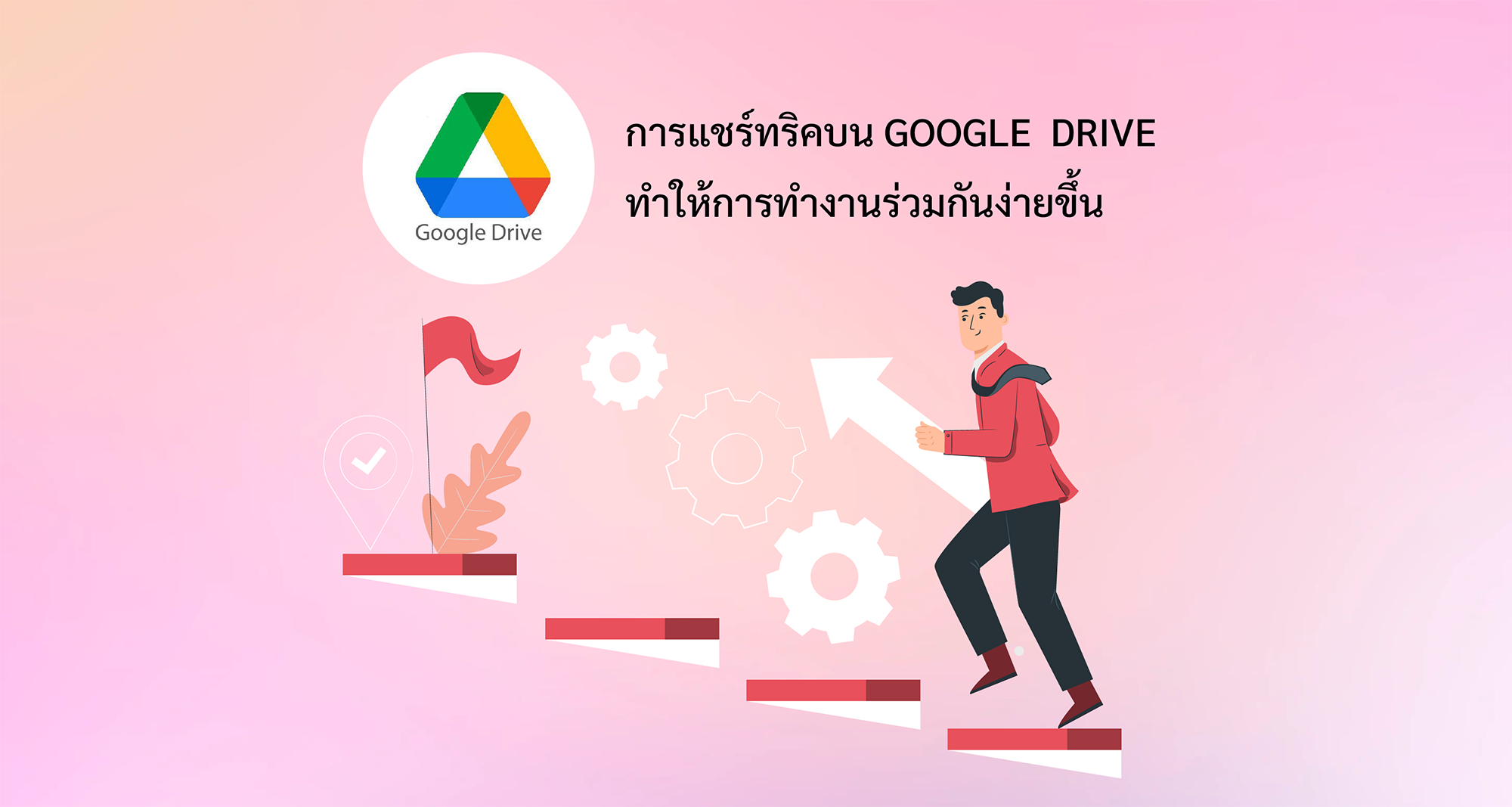 การแชร์ทริคบน Google  Drive ทำให้การทำงานร่วมกันง่ายขึ้น