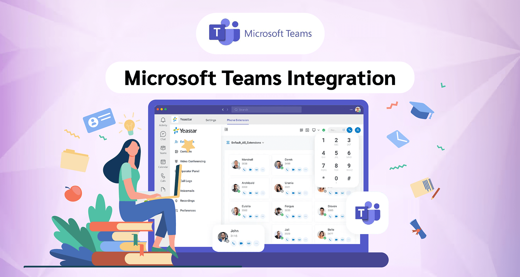 Microsoft Teams Integration: เพิ่มประสิทธิภาพในการจัดการการโทรภายในองค์กร