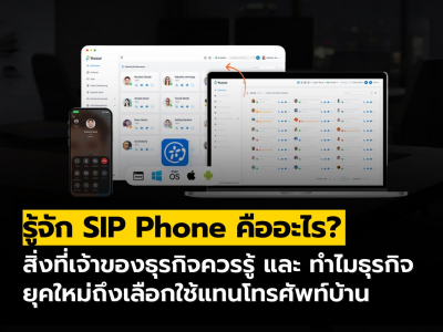 SIP Phone คืออะไร? สิ่งที่เจ้าของธุรกิจควรรู้
