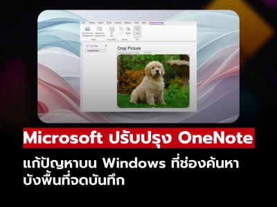 OneNote แก้ปัญหาค้างคามานาน! ช่องค้นหาไม่บังหน้ากระดาษอีกต่อไป
