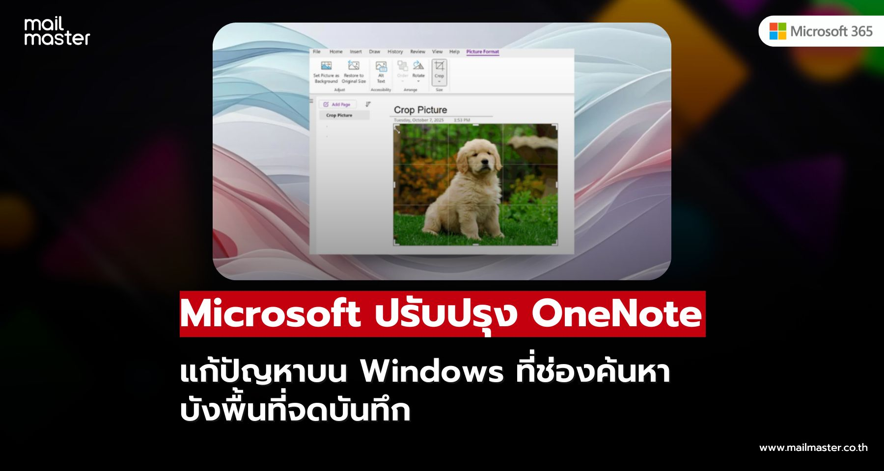 OneNote แก้ปัญหาค้างคามานาน! ช่องค้นหาไม่บังหน้ากระดาษอีกต่อไป OneNote แก้ปัญหาค้างคามานาน! ช่องค้นหาไม่บังหน้ากระดาษอีกต่อไป