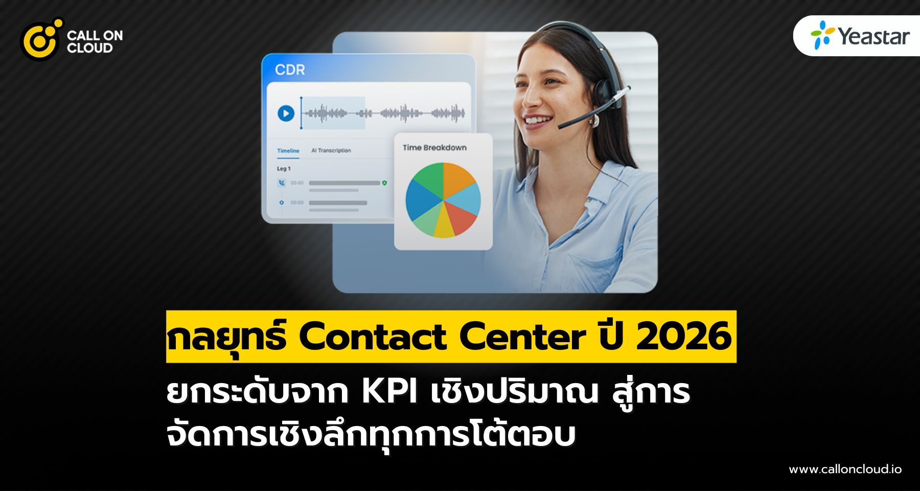 จากความเร็วสู่ความเข้าใจ Contact Center 2026 เปลี่ยนทุกสายโทรเป็นโอกาส!