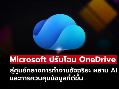 Microsoft เปิดแผนอัปเกรด OneDrive ใหม่ ดัน Copilot ช่วยทำงานจบไวขึ้น