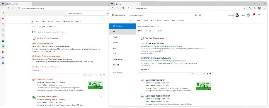 Microsoft Search เพิ่มฟีเจอร์และการปรับปรุง สำหรับการค้นหาเนื้อหาในองค์กรใน Microsoft 365