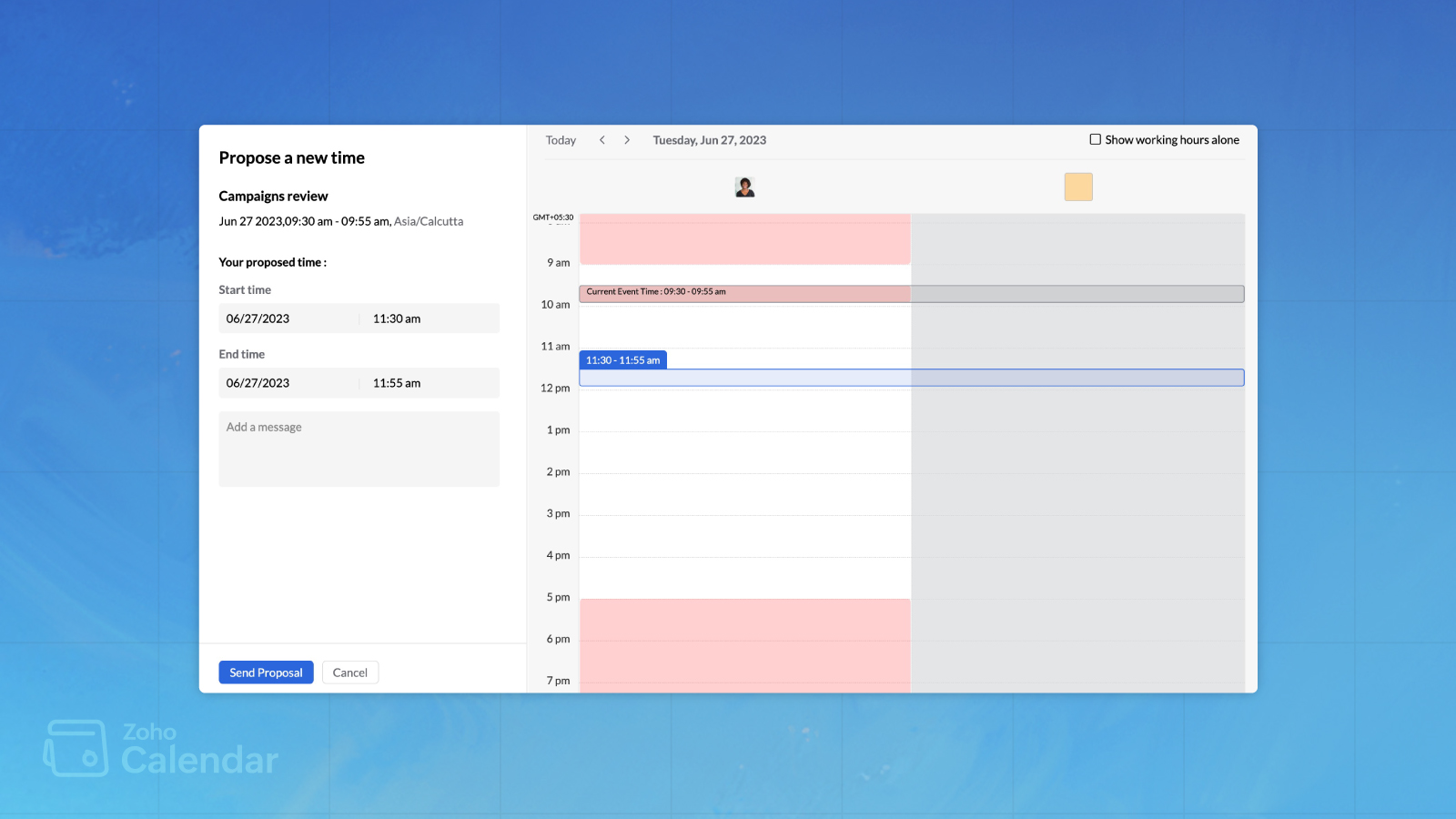 Zoho Calendar อัปเดตฟีเจอร์ใหม่ เพิ่มตัวช่วยสำหรับการทำงาน