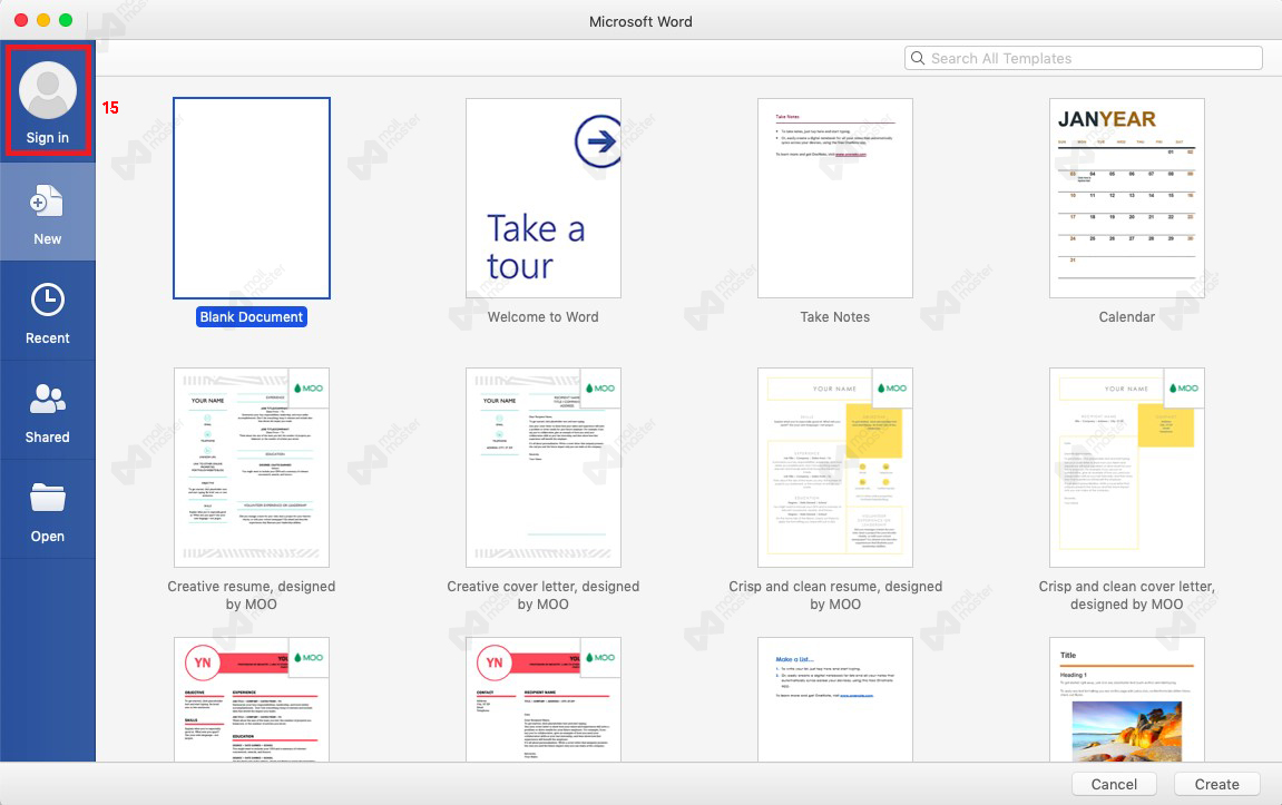 การติดตั้งโปรแกรม Microsoft Office 365 บน Mac