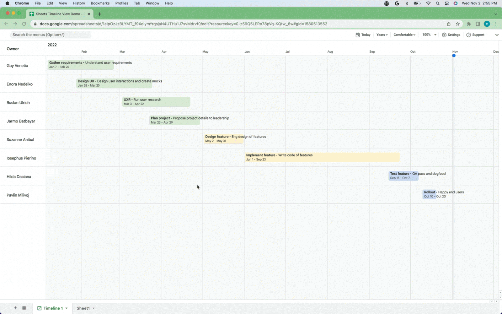 Google Workspace เสริมการทำงานด้วยมุมมองใหม่บน Google Sheet