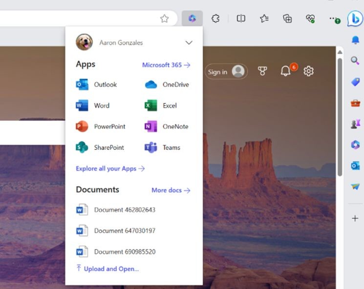 Microsoft 365  ประกาศเพิ่มฟีเจอร์ใหม่ พร้อมส่วนขยายเบราว์เซอร์โฉมใหม่