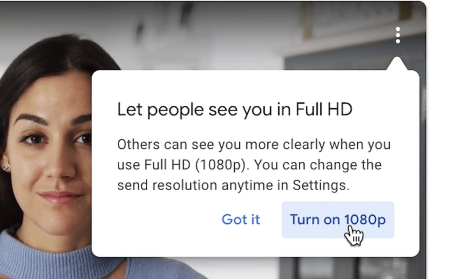 Google Meet รองรับวิดีโอคอลแบบกลุ่ม ด้วยความละเอียดถึง Full HD 1080p