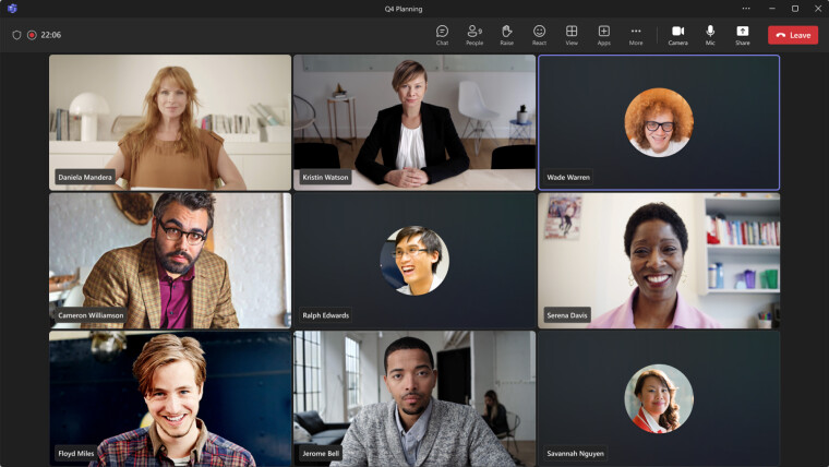 Microsoft Teams ปรับปรุงมุมมองแกลเลอรีการประชุมให้ใช้งานง่ายขึ้น
