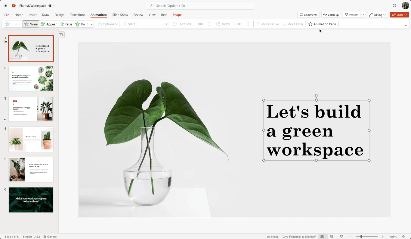 Microsoft พัฒนาฟีเจอร์แอนิเมชั่นใหม่ใน PowerPoint เวอร์ชันเว็บแอพฯ