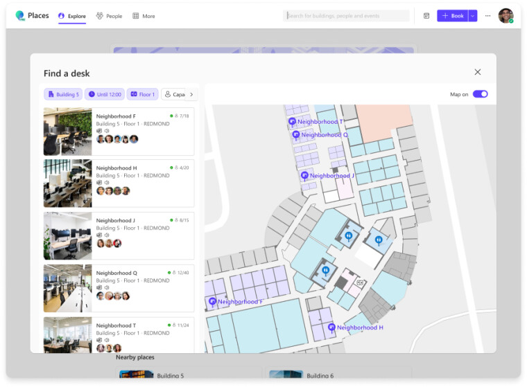 Microsoft Places : เครื่องมือใหม่สำหรับการทำงานแบบไฮบริด