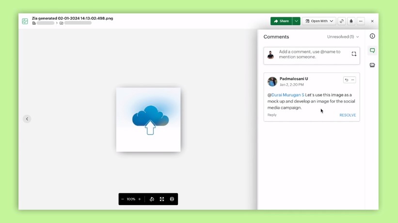 แนะนำ WorkDrive 4.0 : อัปเกรดประสิทธิภาพการทำงานและการใช้งาน