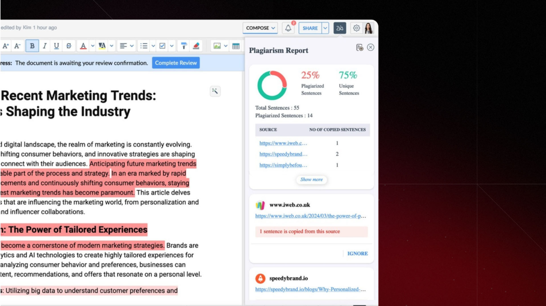 Zoho Workplace สร้างเวิร์กโฟลว์ที่เป็นหนึ่งเดียว!
