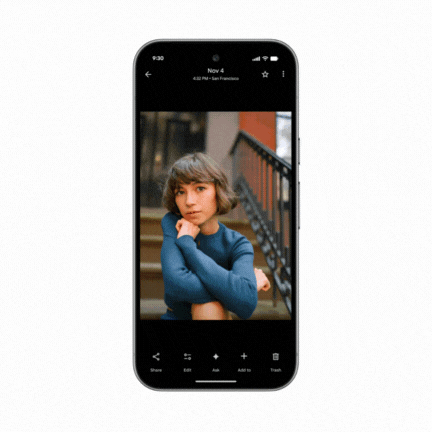 Google Photos เปิดตัว 6 ฟีเจอร์ AI ใหม่ แก้ไขภาพด้วยโมเดล Nano Banana