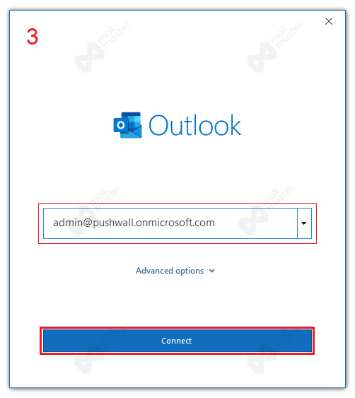 การเพิ่ม Account ใน Outlook 365 แบบ Active sync