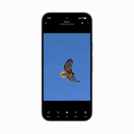 Google Photos เปิดตัว 6 ฟีเจอร์ AI ใหม่ แก้ไขภาพด้วยโมเดล Nano Banana