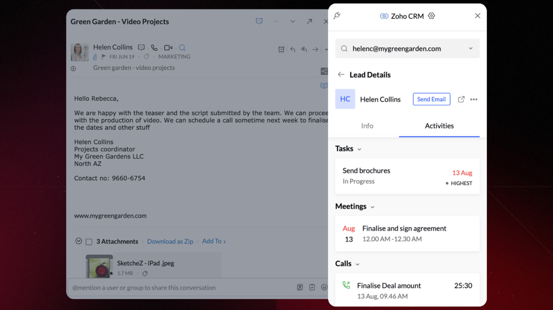 Zoho Workplace สร้างเวิร์กโฟลว์ที่เป็นหนึ่งเดียว!