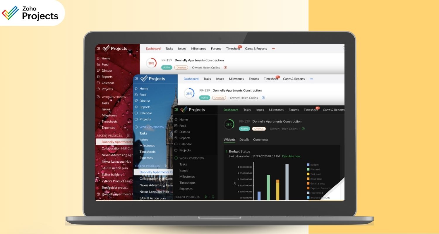 จัดการโปรเจคแบบมืออาชีพด้วย Zoho Project
