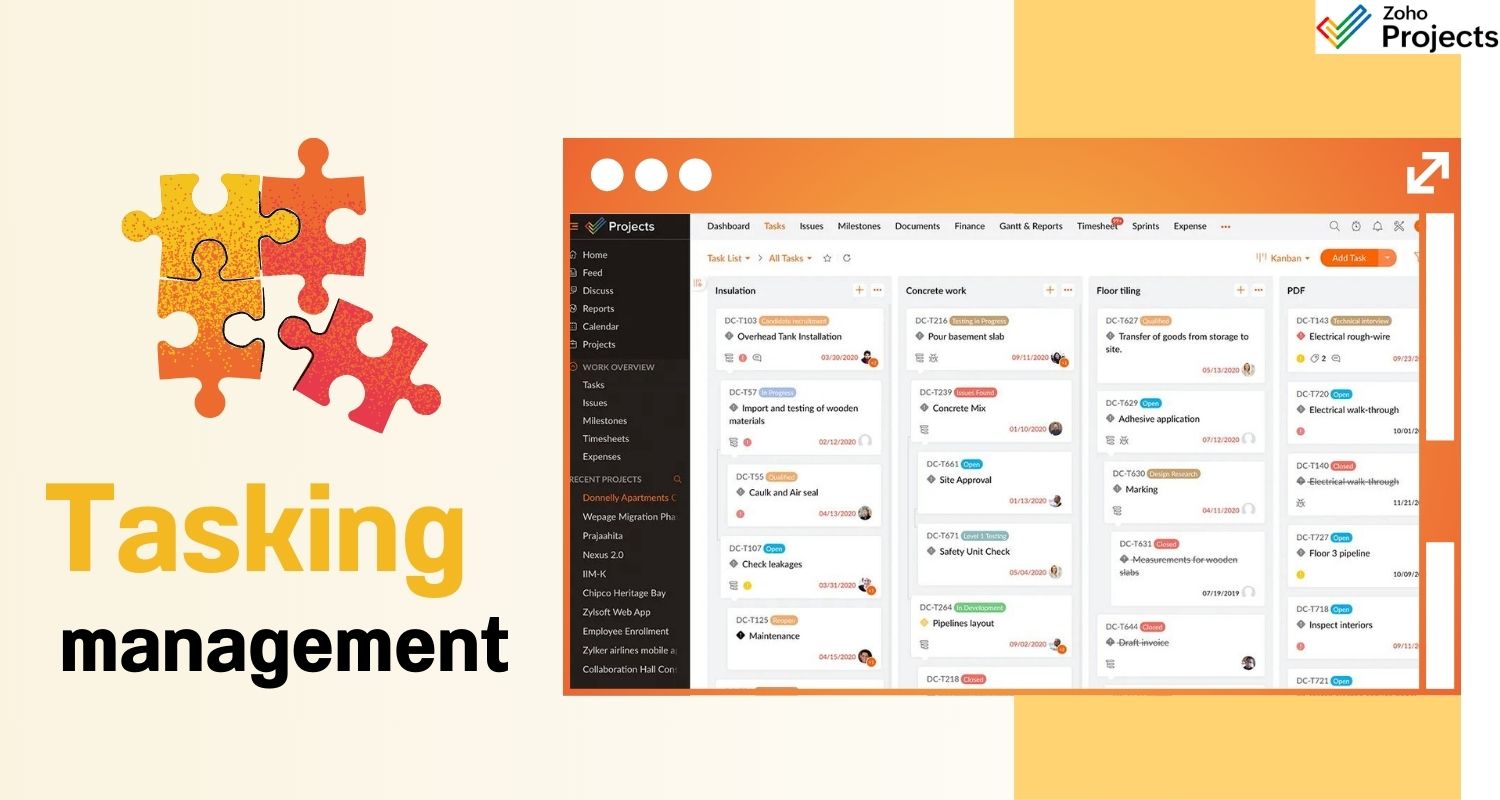 จัดการโปรเจคแบบมืออาชีพด้วย Zoho Project