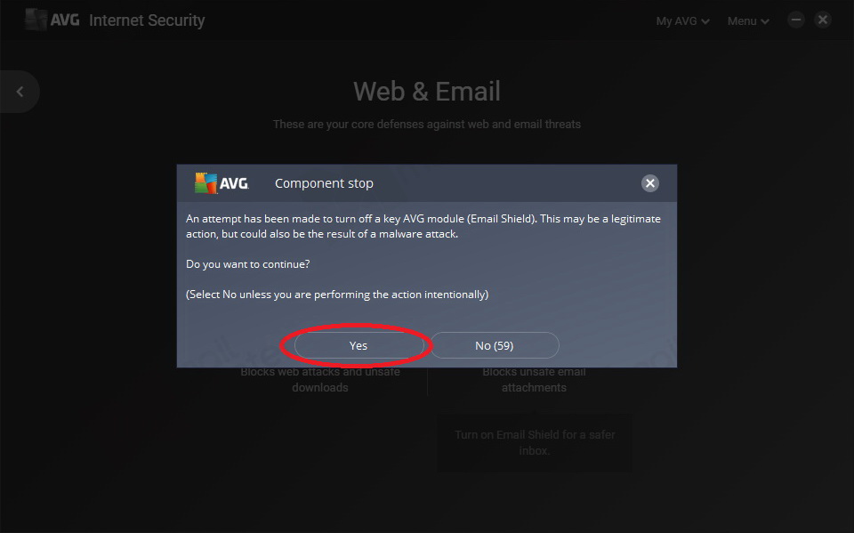 AVG internet Security