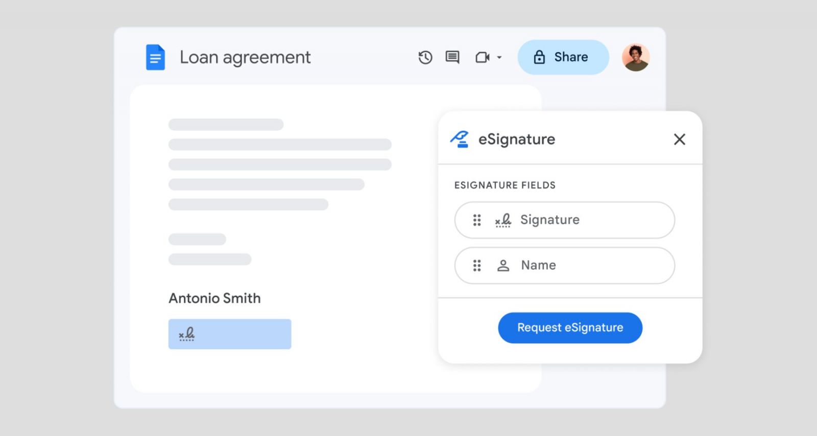 จัดการเอกสารไวขึ้น ด้วย eSignatures ลายเซ็นอิเล็กทรอนิกส์ใน Google Workspace