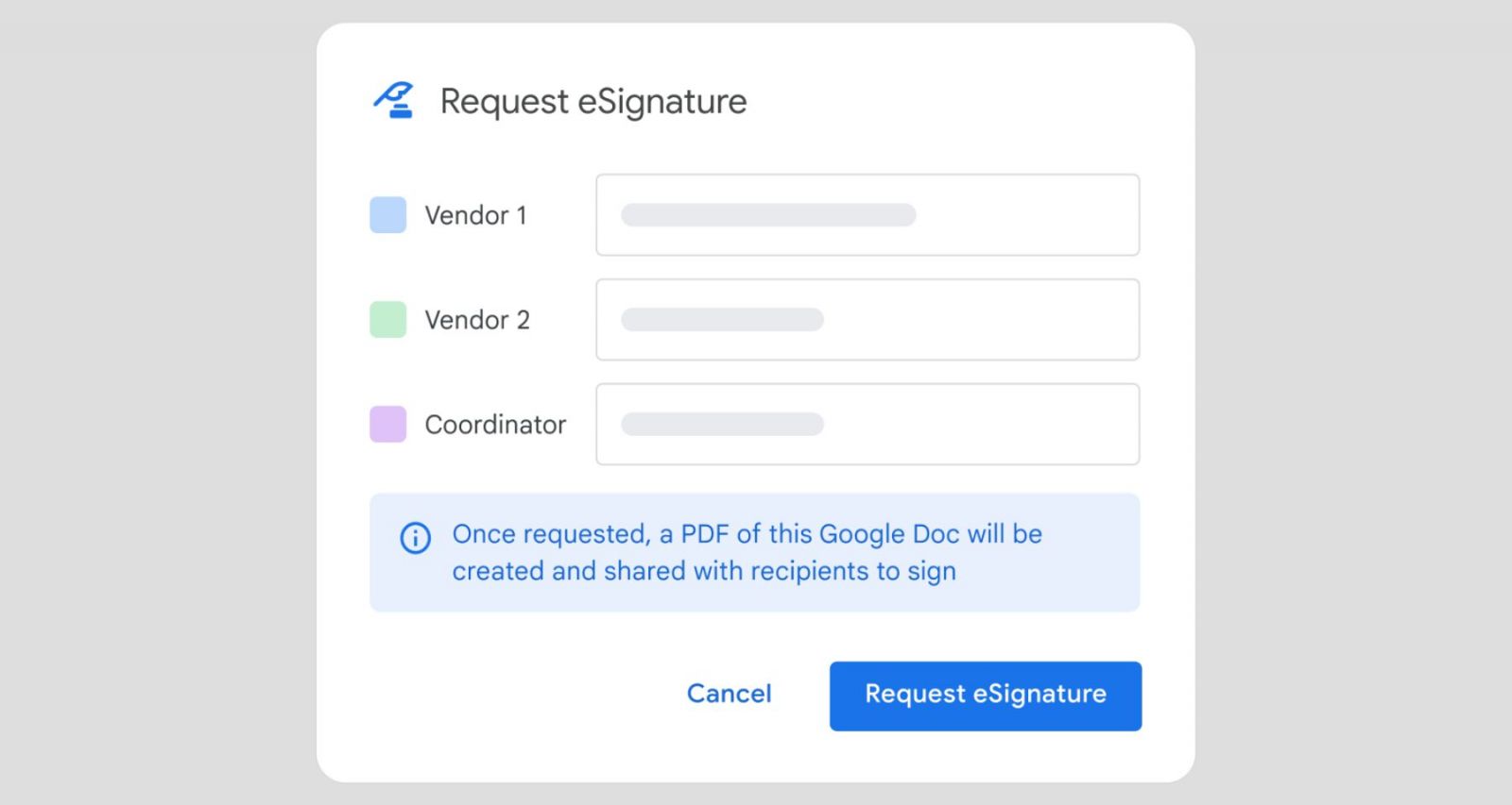 จัดการเอกสารไวขึ้น ด้วย eSignatures ลายเซ็นอิเล็กทรอนิกส์ใน Google Workspace