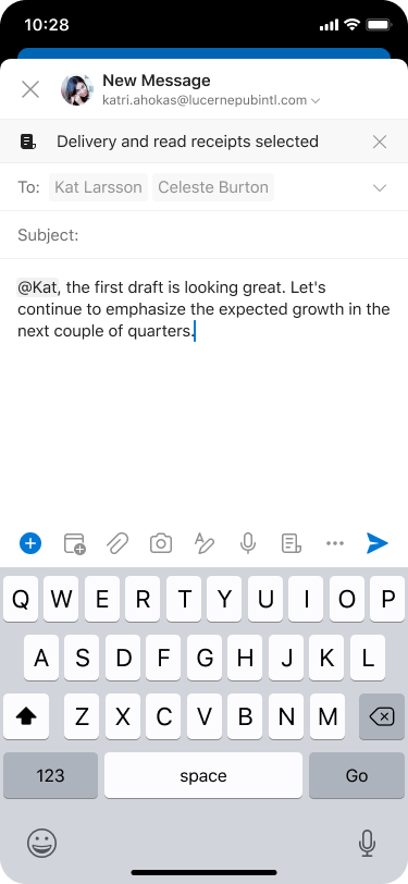 Outlook สำหรับ Android และ iOS เปิดตัวฟีเจอร์ใหม่! แจ้งเตือนการส่งและการเปิดอ่านอีเมล