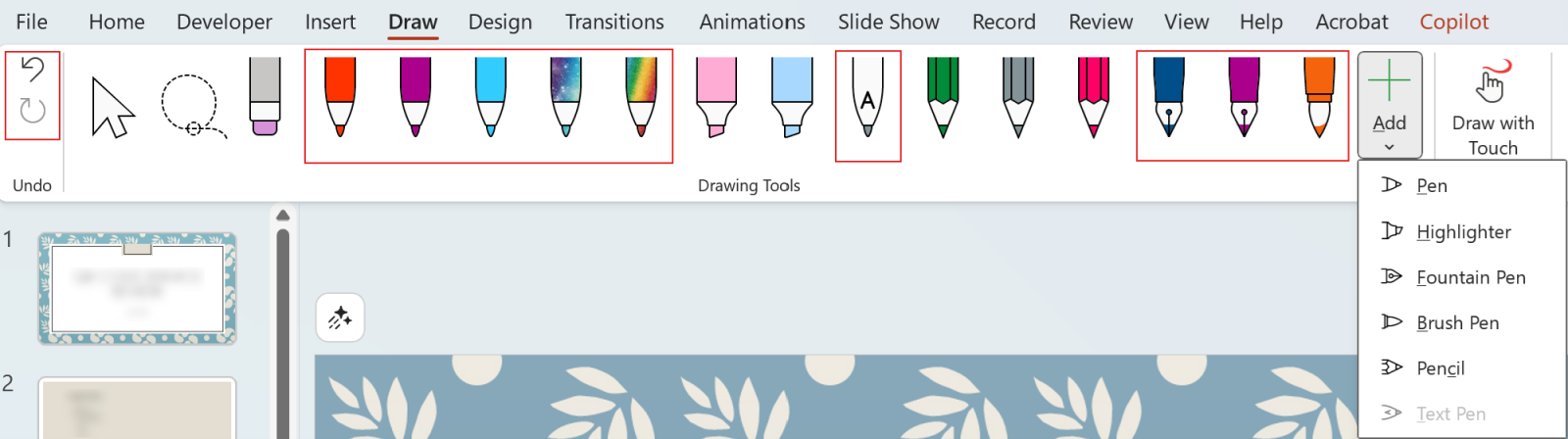 Microsoft เปิดตัว Pen Tools และ Draw Tab ใหม่ใน Word, Excel, PowerPoint บน Windows