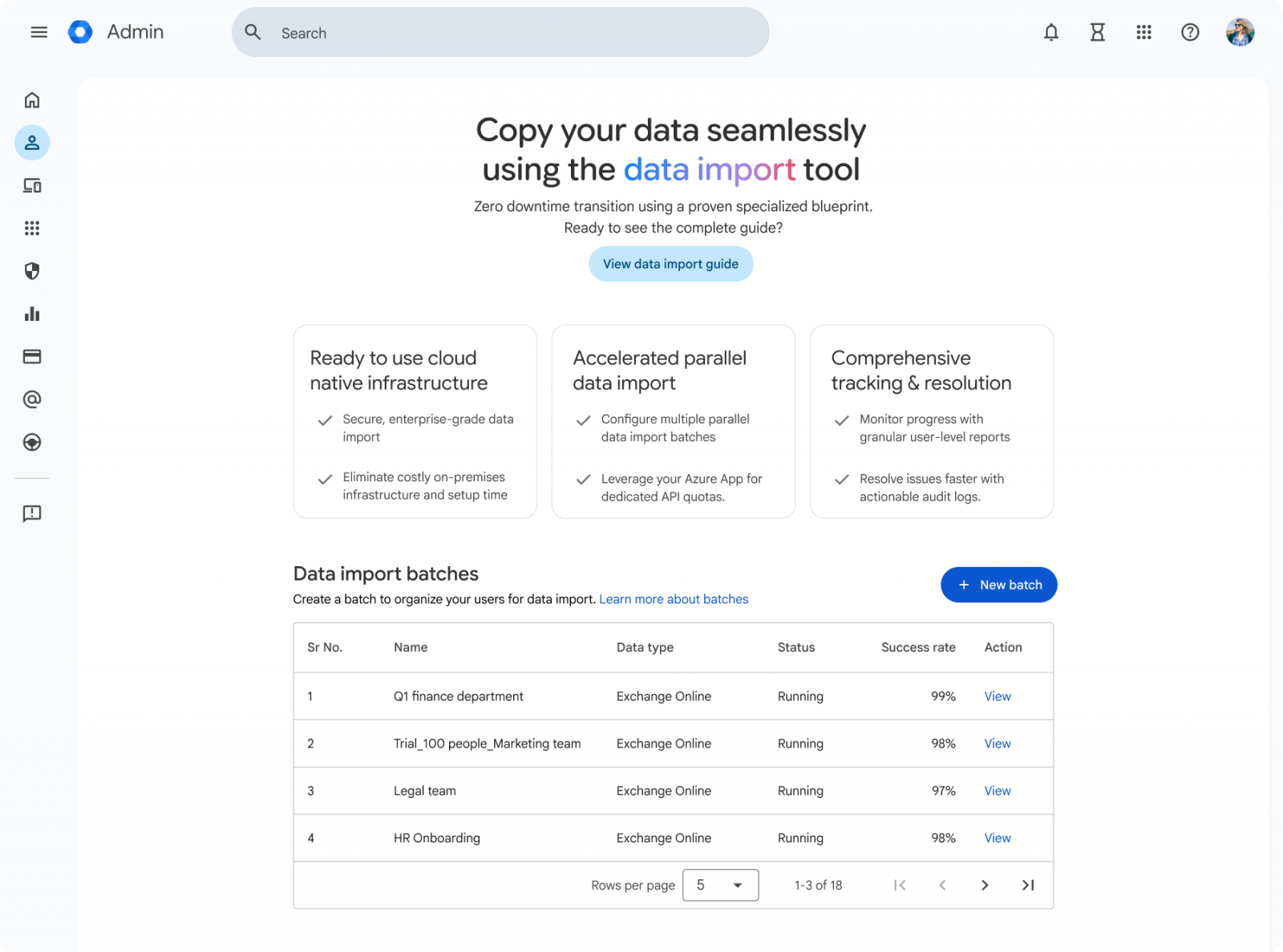 Google เปิดตัว Data Import ย้ายข้อมูลองค์กรง่ายขึ้น ฟรี