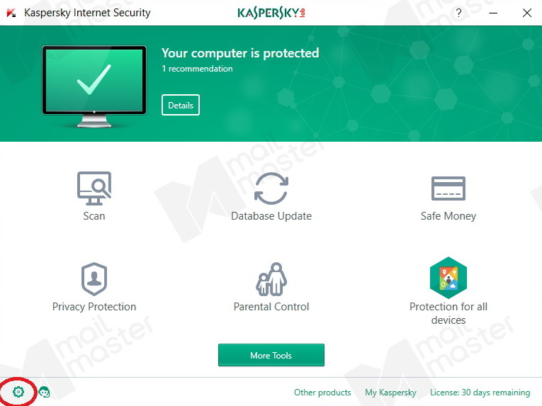 Kaspersky internet Security