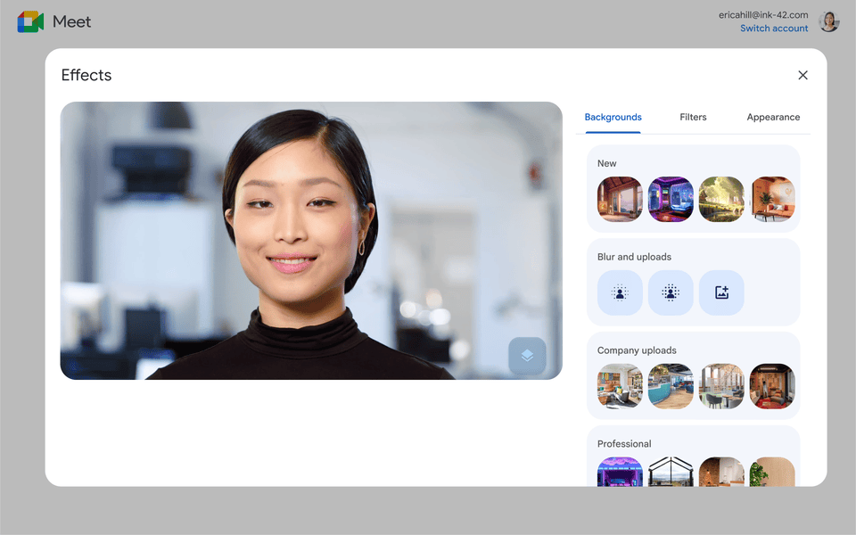 Google Meet ยกระดับประสบการณ์วิดีโอคอลล์ ด้วยฟีเจอร์แต่งวิดีโอ ปรับแสง เสียงใหม่