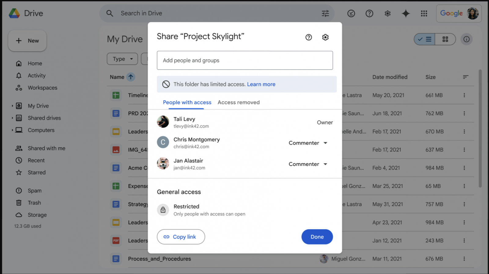 Google Drive ย้ายระบบจำกัดสิทธิ์ไฟล์อัตโนมัติ ใช้งานง่าย ตรวจสอบสิทธิ์ได้ทันที!