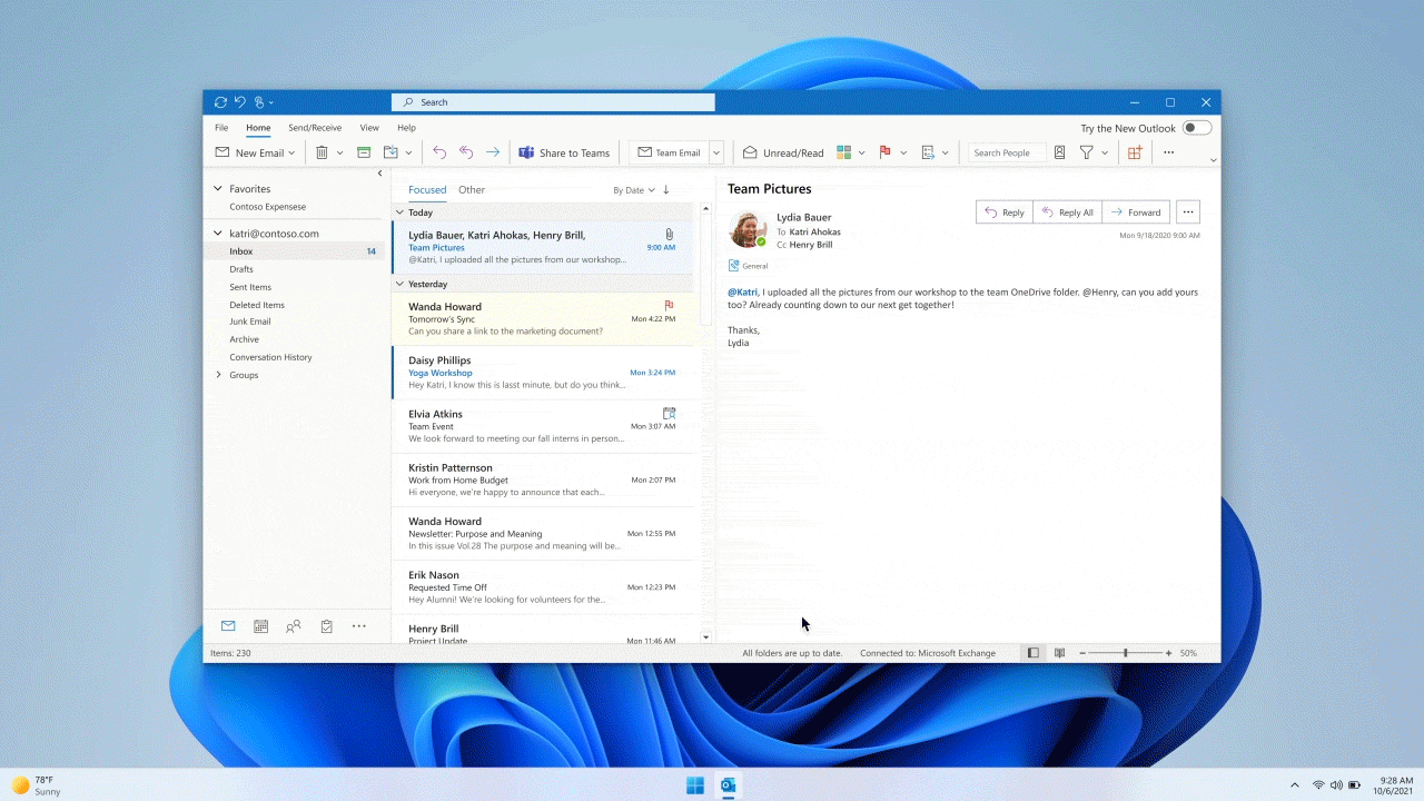 Outlook สำหรับ Windows เพิ่มการรองรับสำหรับบัญชี Gmail ซึ่งจะเพิ่มการรองรับอื่นๆ อีกในเร็วๆ นี้