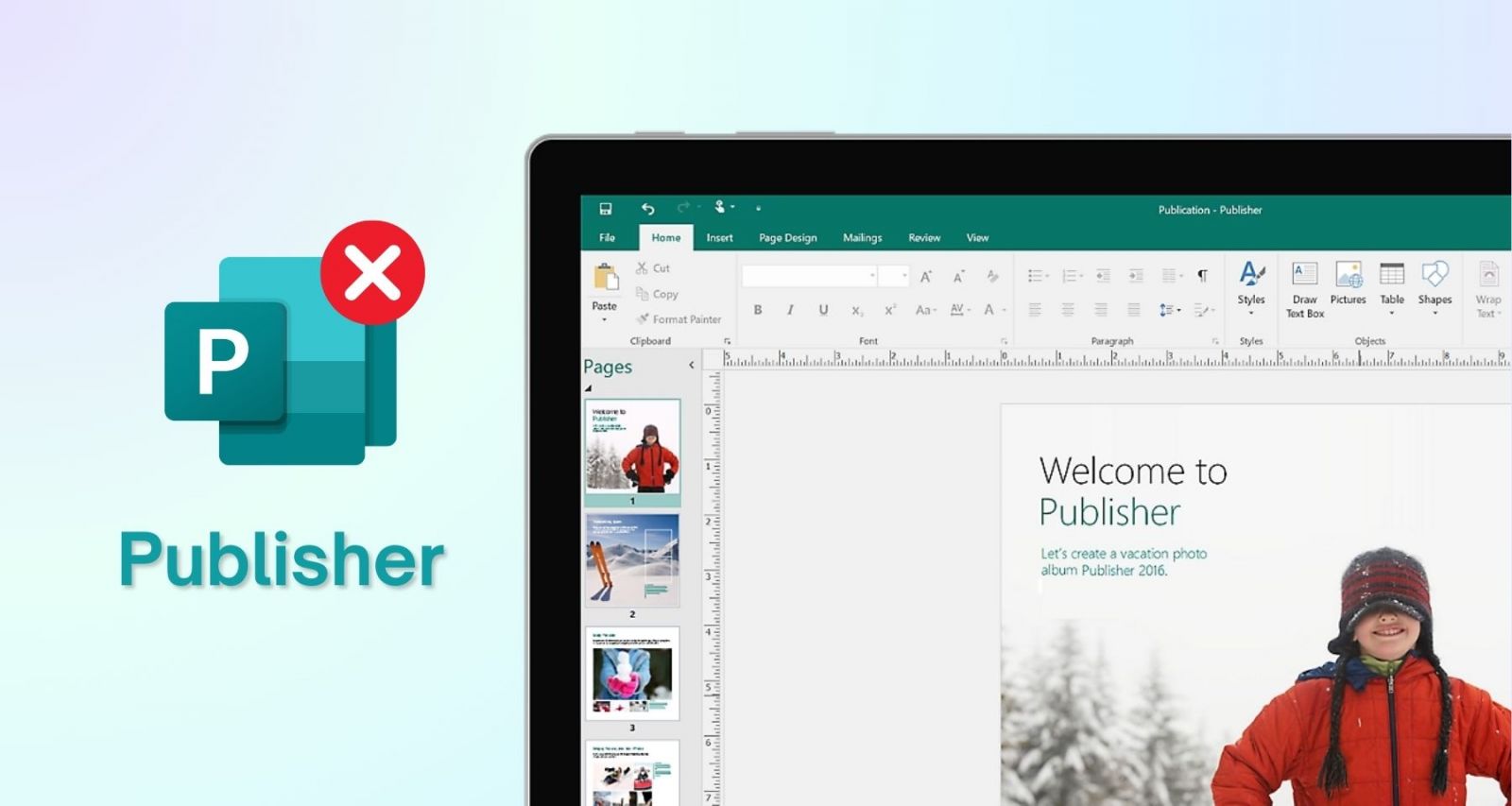 Microsoft จะยุติการสนับสนุน Publisher และลบออกจาก Microsoft 365 ในเดือนตุลาคม 2026