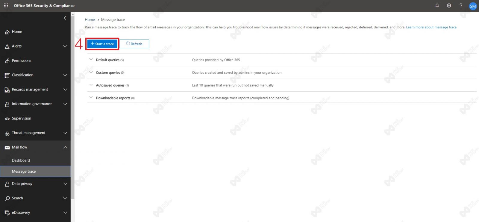 การค้นหา Log mail Inbound และ Outbound