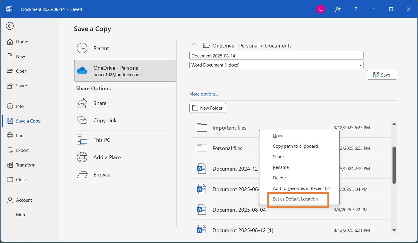 Microsoft เปิดตัวฟีเจอร์ใหม่ใน Word for Windows บันทึกไฟล์อัตโนมัติขึ้นคลาวด์ทันที!!