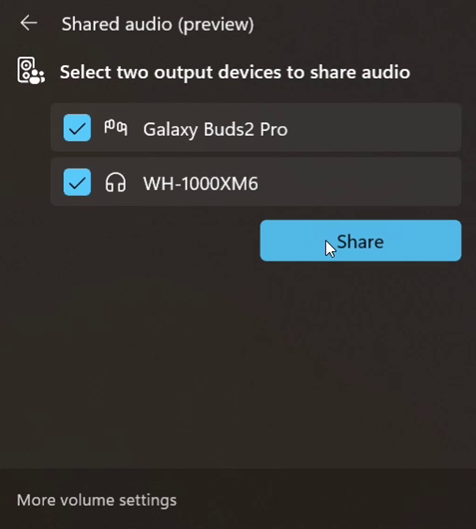 Windows 11 อัปเดตใหม่ แชร์เสียงผ่าน Bluetooth ได้สองอุปกรณ์พร้อมกัน!