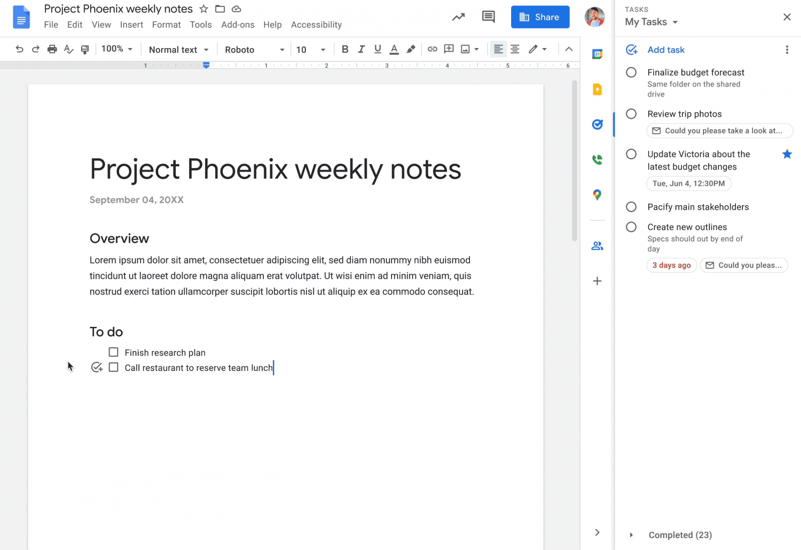 Google ส่งฟีเจอร์ใหม่สามารถ Assign Tasks บน Google Docs ได้แล้ว