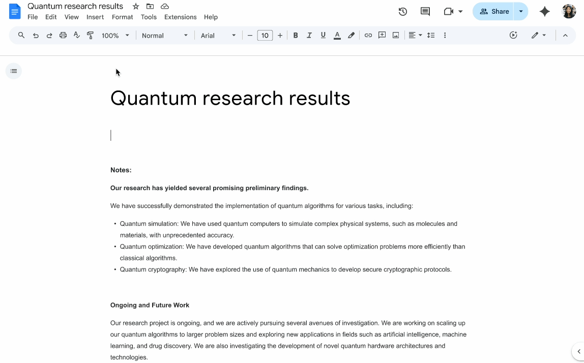 Google Docs เพิ่มฟีเจอร์ฟังเอกสารด้วยเสียง Gemini พร้อมใช้งานแล้ว!!