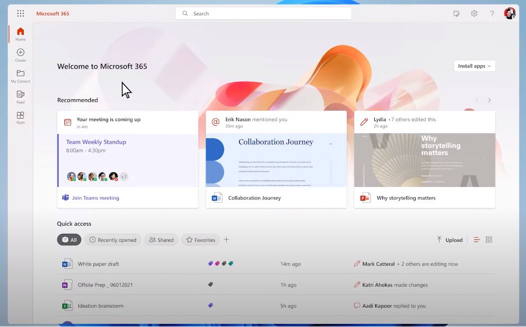 Microsoft เผยโฉม Microsoft 365 ตัวใหม่ที่มาแทน Office