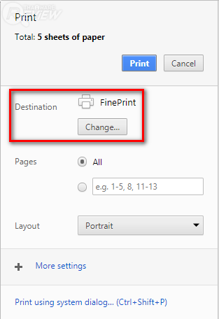 รีวิว FinePrint จัดการรูปแบบงานพิมพ์ง่ายๆ ด้วยเครื่องมือที่ไม่ซับซ้อน